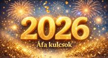 Áfa kulcsok 2026-ban
